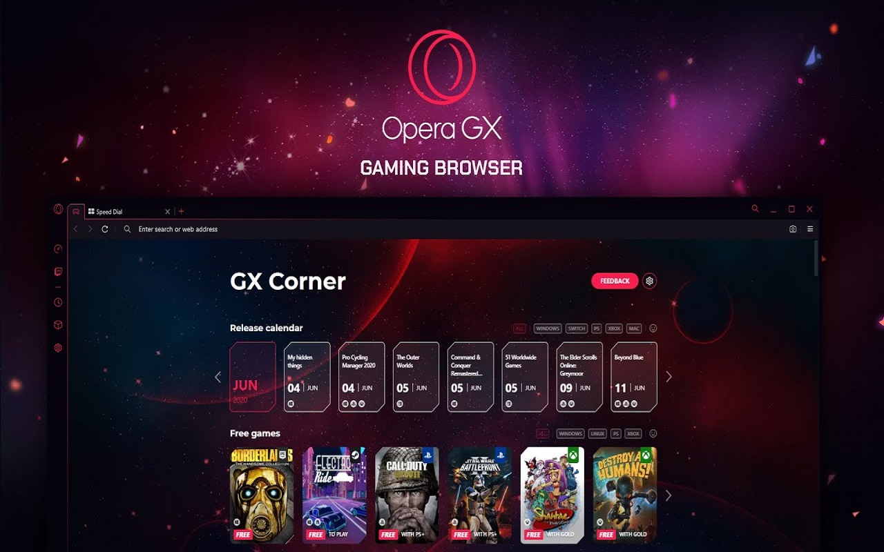 Opera game browser. Opera GX. Браузер Opera GX. Опера гейминг браузер. Фото Opera GX.