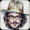 Johnny Depp Caricature LWP