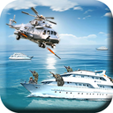 Navy Gunship Helicopter - 3D Battle War Game