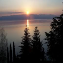 Ohrid Gölü Günbatımları Teması