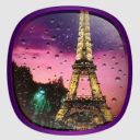 Paris Yağmur Duvar Kağıdı