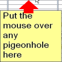 Pigeonhole Organizer Portable