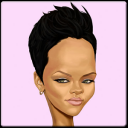 Rihanna Caricature LWP