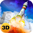 Russia Space Rocket Flight 3D