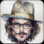 Johnny Depp Caricature LWP indir