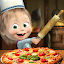 Masha and the Bear Pizzeria Game! Pizza Maker Game indir