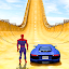 Superhero Car: Mega Ramp Games indir