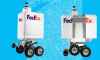 FedEx presents its autonomous robots distributing packages