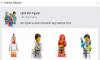 LEGO Figürleri Facebook Messenger'da