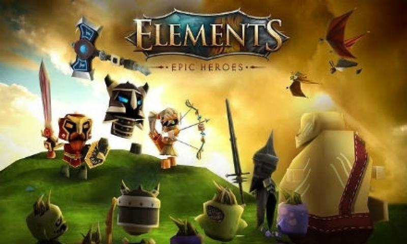 Aksiyon Oyunu: Elements Epic Heroes (Video)