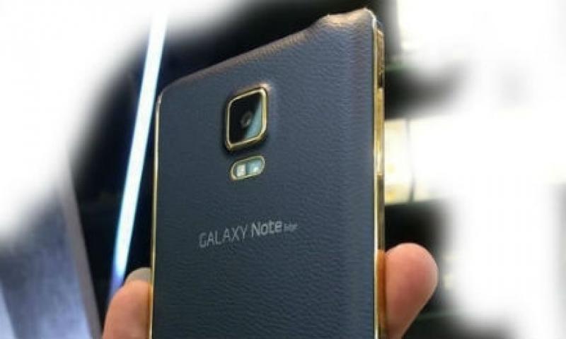 Altın Kaplama Galaxy Note Edge Görselleri Sızdırıldı!