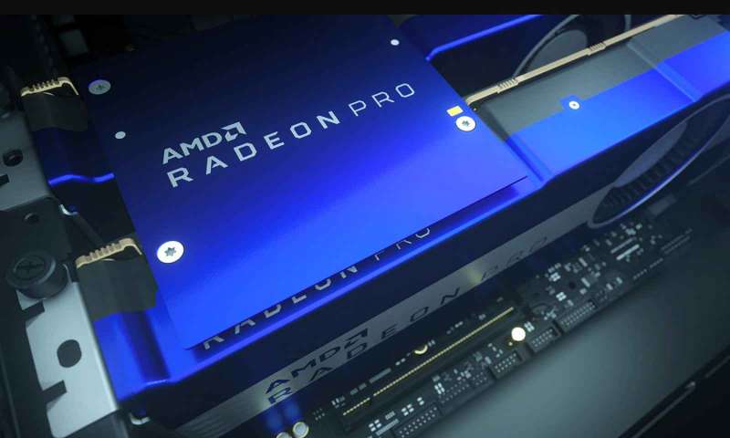 AMD Profesyoneller için Radeon Pro VII grafik kartını duyurdu