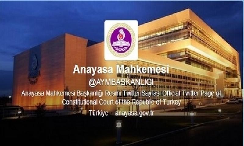 Anayasa Mahkemesi, Twitter'da Hesap Açtı