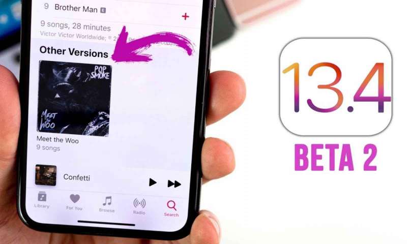 Apple iOS ve iPadOS 13.4 betasının ikinci sürümünü yayınladı!