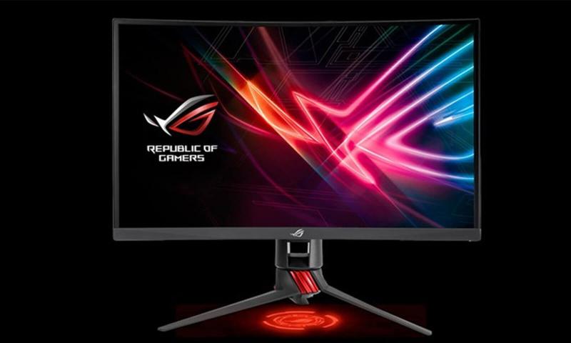 Asus'tan LED Aydınlatmalı Yeni Oyuncu Monitörü ROG Strix XG27VQ