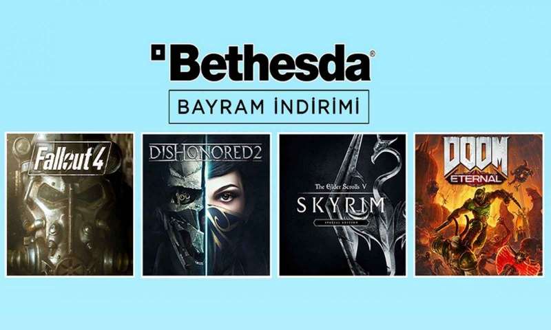 Bethesda bayram indirimlerinde en dikkat çeken oyunlar