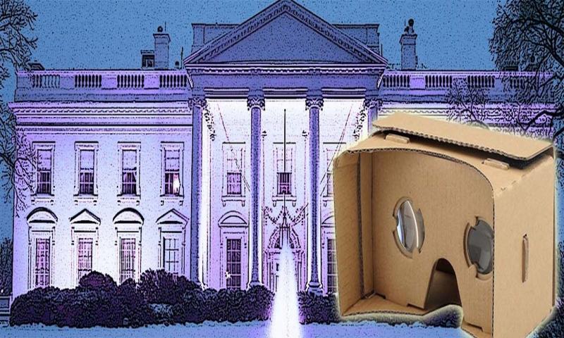 Beyaz Saray'ı Cardboard VR İle Gezin!