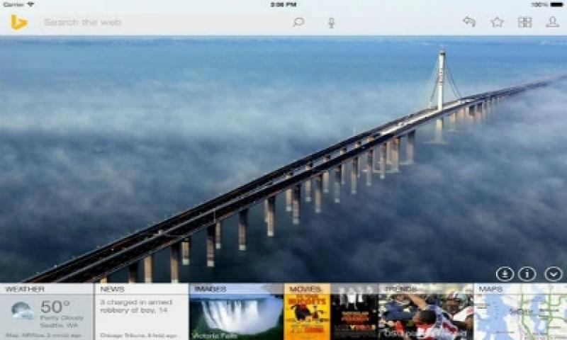 Bing iPad Uygulaması Güncellendi