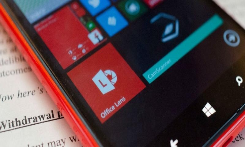 CamScanner Windows Phone Güncellendi!