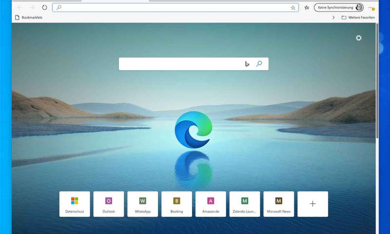 Edge'e PWA sayfalar için dikey sekmeli arayüz