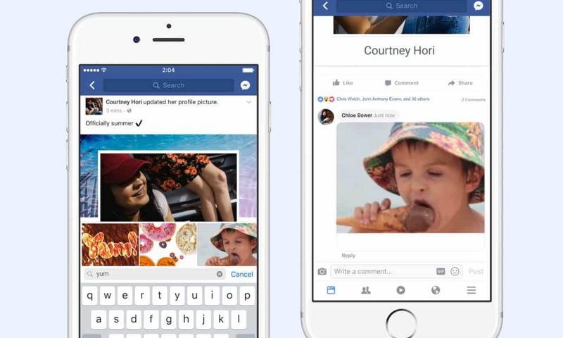 Facebook Yorumlara GIF Desteği Geldi