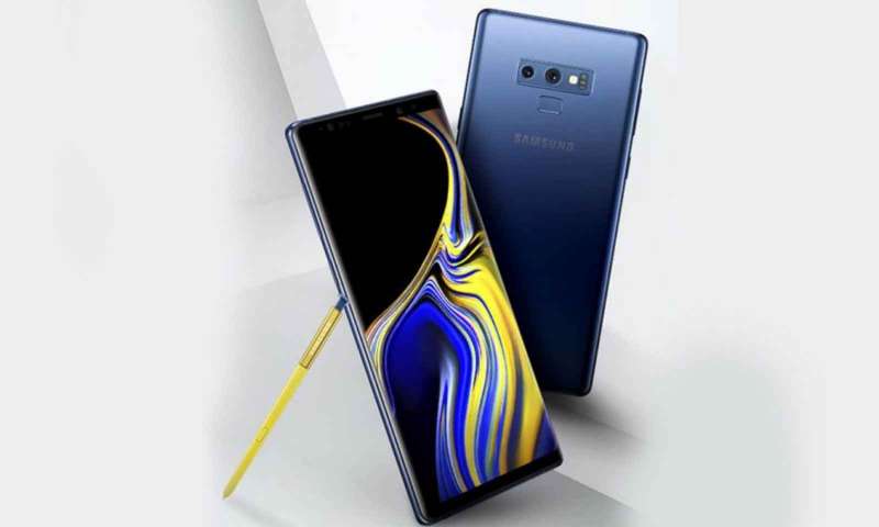 Galaxy Note 9 ekranında sorunla karşılaşıldı