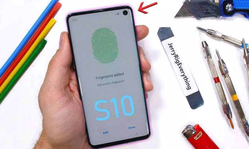 Galaxy S10'un parmak izi sensörü ne kadar dayanıklı?