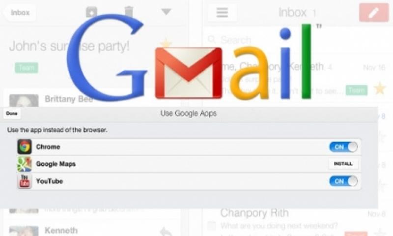 Gmail iPhone'da Güncellendi