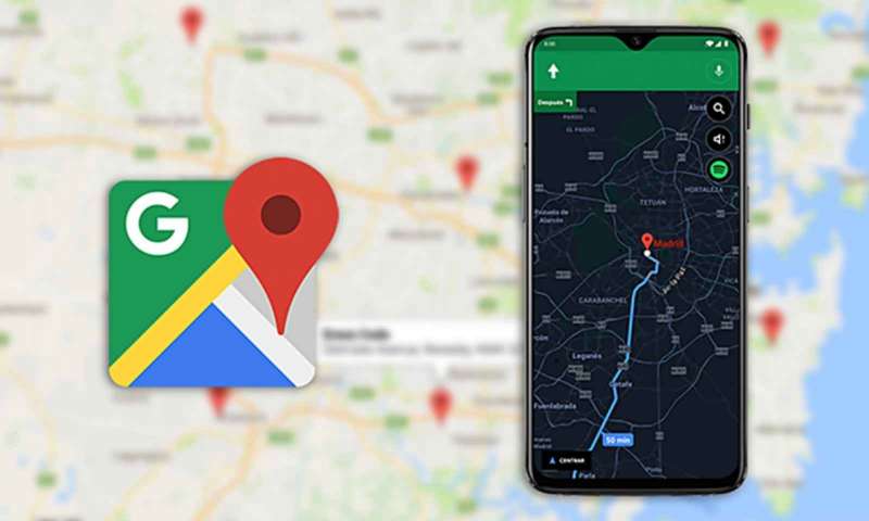 Google Haritalar karanlık mod güncellemesini dağıtmaya başladı