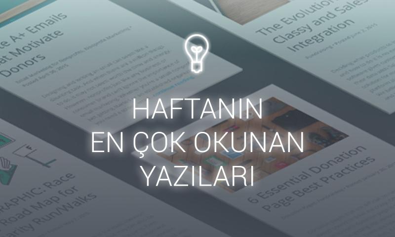Haftanın En Çok Okunan Yazıları - 17.07.2017