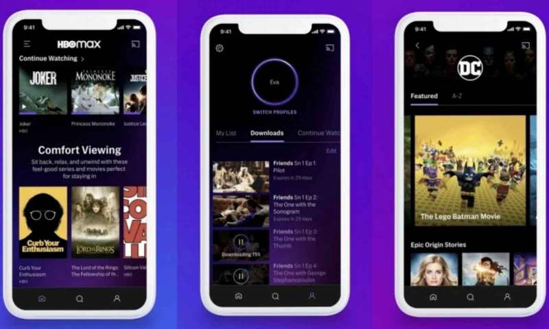 HBO Max iOS ve Android cihazlar için Avrupa'da kullanıma sunuldu