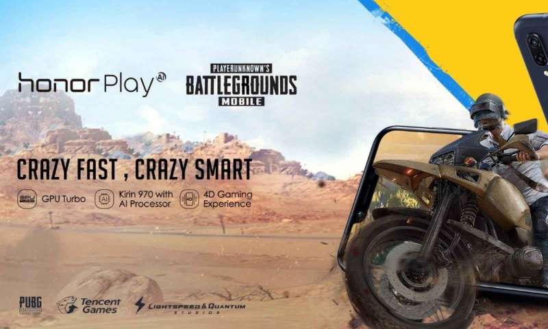 Honor Play'de PUBG Mobile ve Asphalt 9: Legends sürprizi!