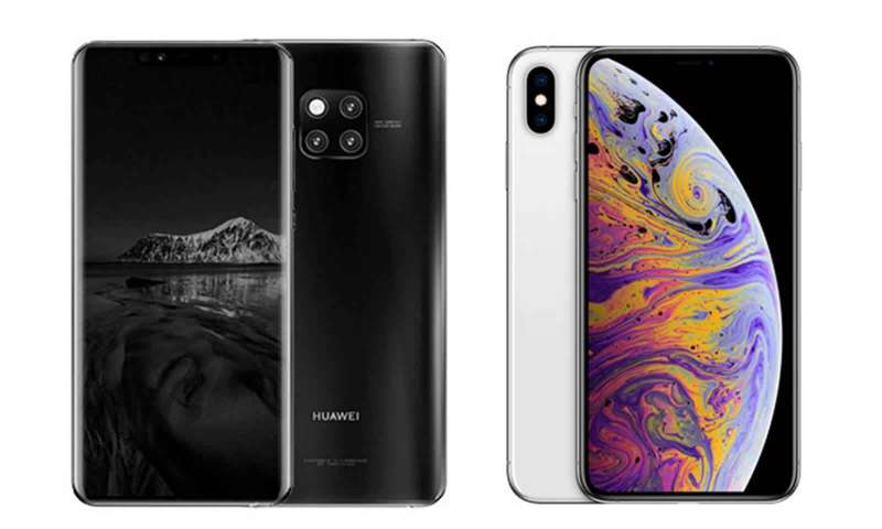 Huawei Mate 20 Pro vs iPhone Xs Max Karşı Karşıya