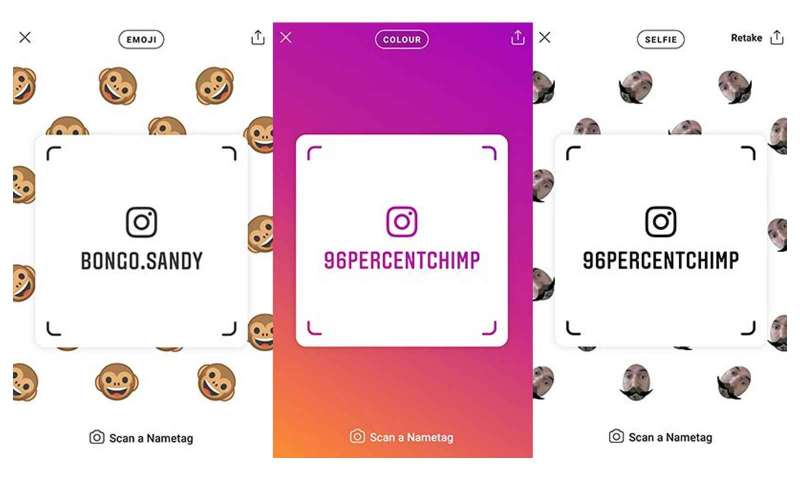 Instagram Snapchat'in QR NameTags özelliğine benzer bir özellik yayınladı