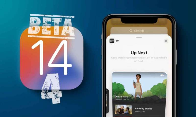 iOS 14 Beta 4 yayımlandı
