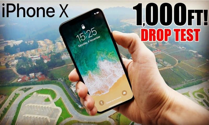 iPhone X 300 Metreden Düşerse Ne Olur Merak Ettiniz Mi?