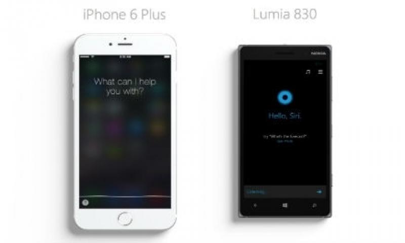 Microsoft Cortana ile Apple Siri'ye Sataştı! (Video)