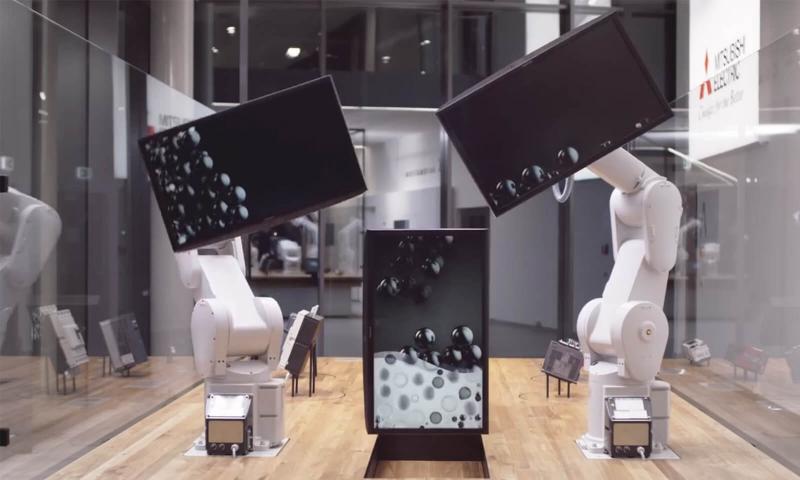 Mitsubishi Electric'in interaktif robot projesi 'Threebots' Cannes'da Gümüş Aslan ödülü aldı