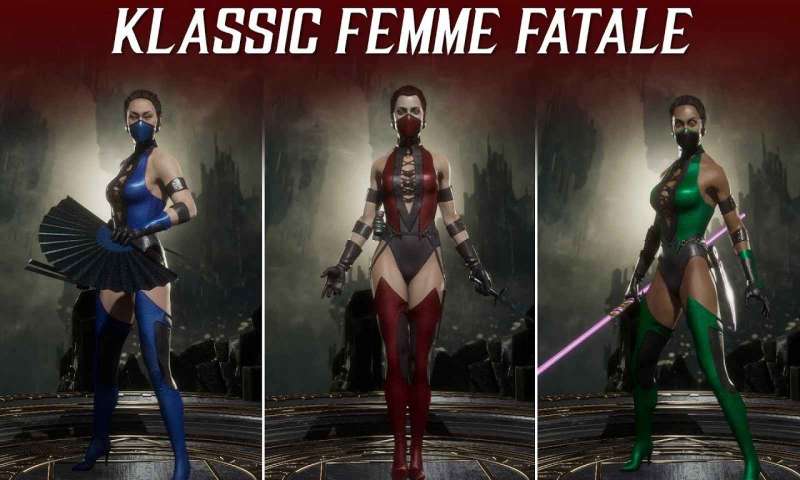 Mortal Kombat 11 Klassic Femme Fatale dış görünüm paketi yayınlandı