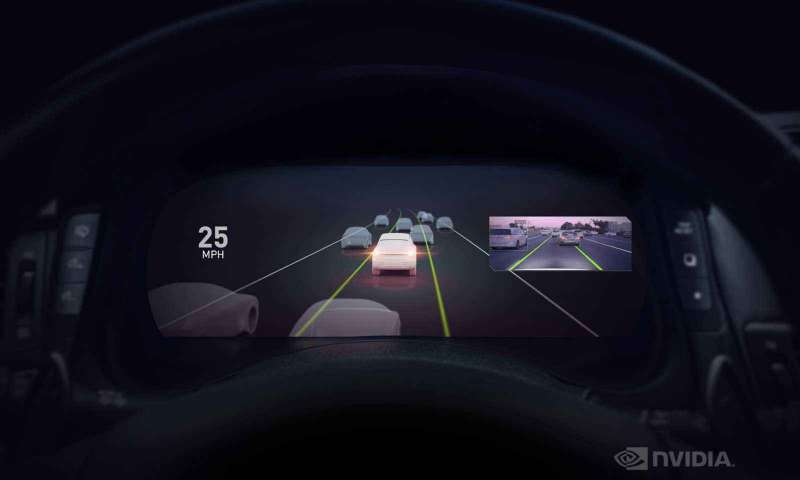 NVIDIA's Drive AutoPilot Gives Vehicles Driver Assistance Features