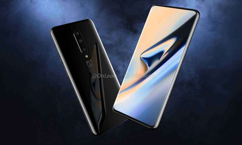 OnePlus 7 listed on a retailer's website with an image and full specs