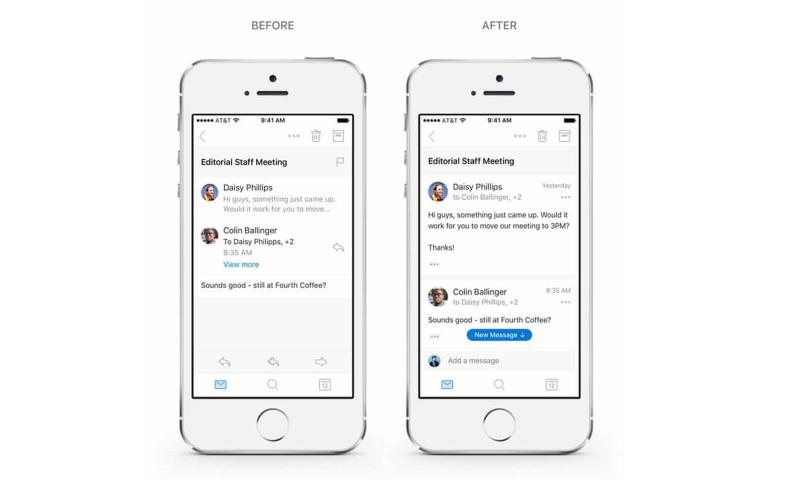 Outlook iOS ve Android Uygulamarına Yeni Yetenekler Sunuyor