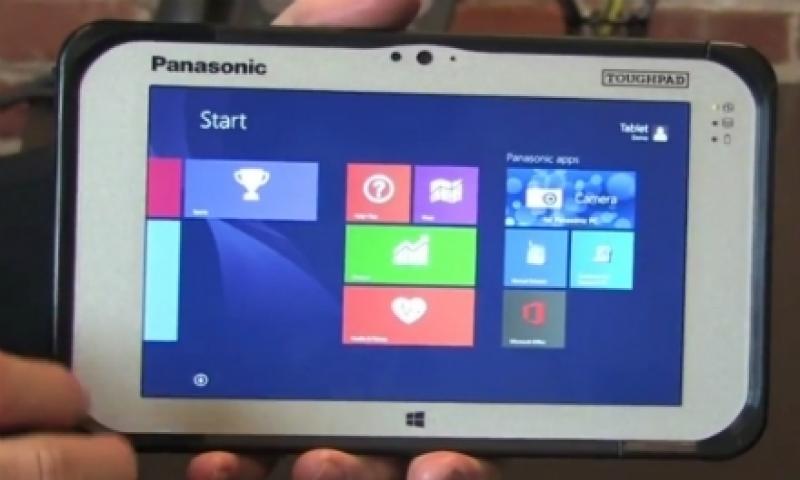 Panasonic'den 7 inch Toughpad