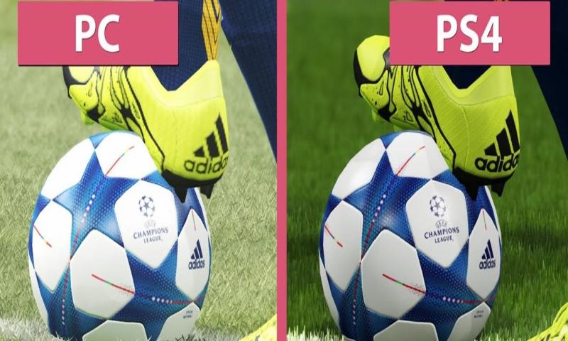 PES 2017'nin PC ve PS4 Karşılaştırma Videosu