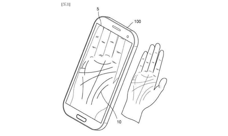 Samsung Avuç İçin Tarama Üzerinde Çalışıyor