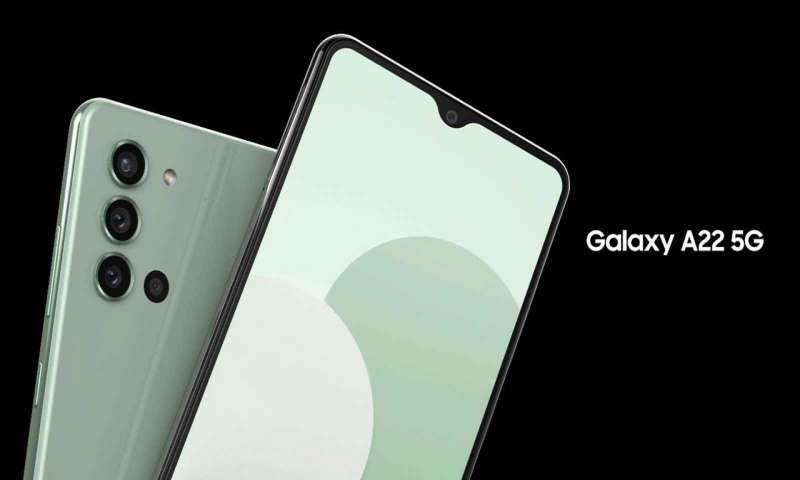 Samsung Galaxy A22 tasarım detayları belli oldu