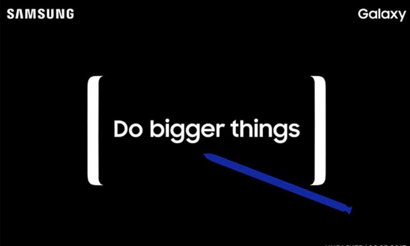 Samsung Galaxy Note 8, 23 Ağustos'ta Tanıtılacak