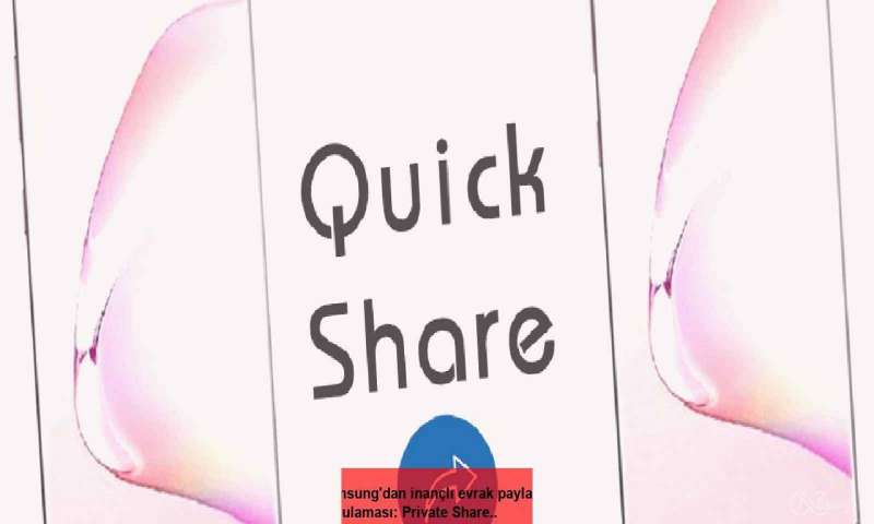 Samsung yüksek güvenlikli dosya transfer uygulaması üzerinde çalışıyor