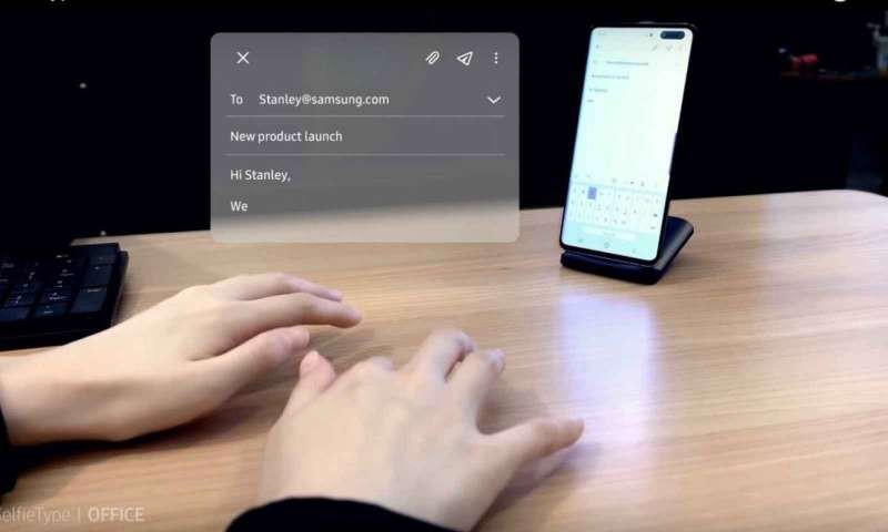 Tanıtımı yapılan Samsung SelfieType nedir?
