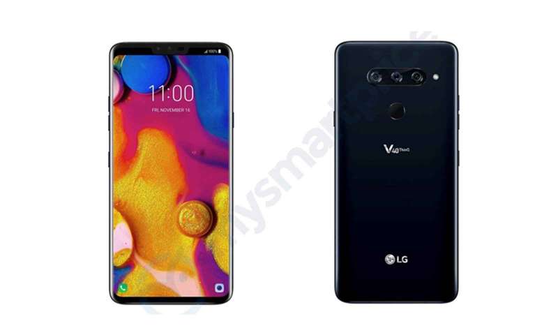 Toplamda 5 Kameralı LG V40 ThinQ Sızdırıldı